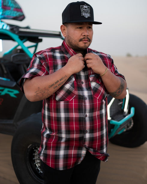 THE VICTORY BAMBOO SHORT SLEEVE BUTTON UP - MENS